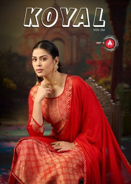 Koyal Vol 6 By Triple Aaa Muslin Wholesale Designer Salwar Suits In India
